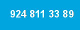 924 811 33 89 924 811 33 89